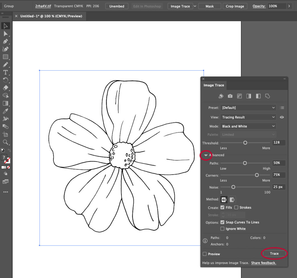 How to turn an image into a vector on Illustrator step by step guide