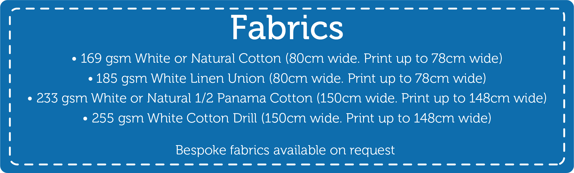Fabrics